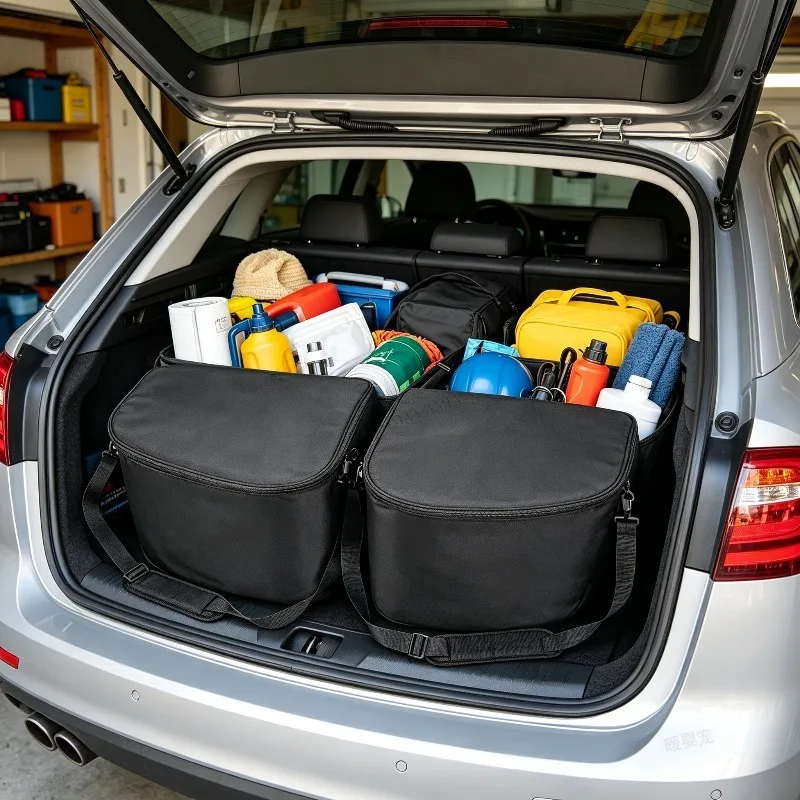 

Trunk Front Cooler Organizer for Tesla Model 3/Y Frunk Storage Bag Insulation Bag Stowing Tidying Waterproof Storage Cooler Bag