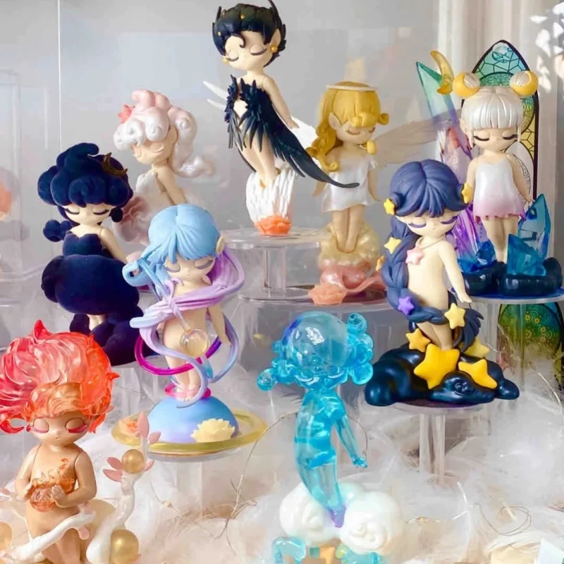 

Genuine 52toys Sleep Genie Weather Series Blind Box Girl'S Heart Exquisite Ornament Figurine Girl'S Birthday Surprise Gift