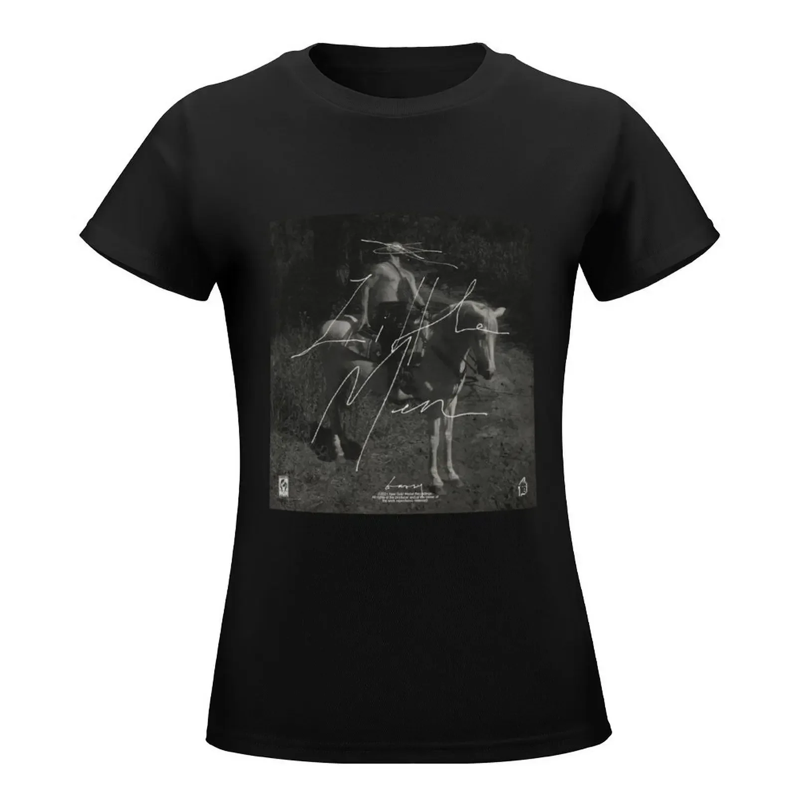 bowie T-Shirt graphics Short sleeve tee white t shirts for Women