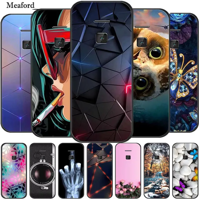 para nokia 8210 4g caso animais macio silicone tpu telefone capa traseira coque para nokia 8210 4g funda nokia8210 4g protector novo coque