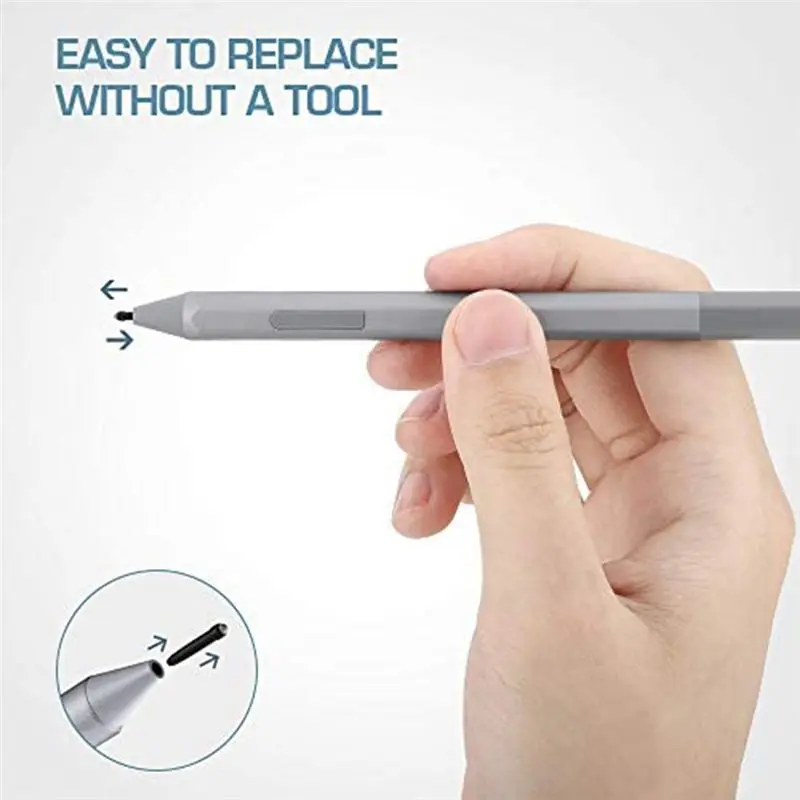 【~ New A88T】5Pcs Pen Tips Stylus Pen Tip HB HB HB 2H 2H Replacement Kit for Pro 7/6/5/4/Book/Studio/Go