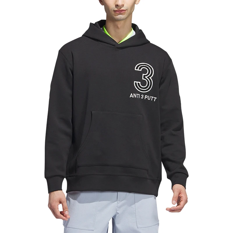 سترة Adidas الرسمية الأصلية ADX HOODIE للرجال بغطاء للرأس للجولف IB1963