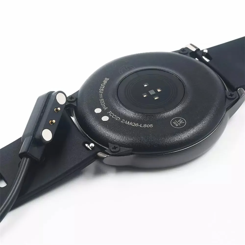 2Pin 4mm Bracelet Charging Cable Smart Watch Magnet Suction USB Power Charger Emergency Protection Cable Line 60cm