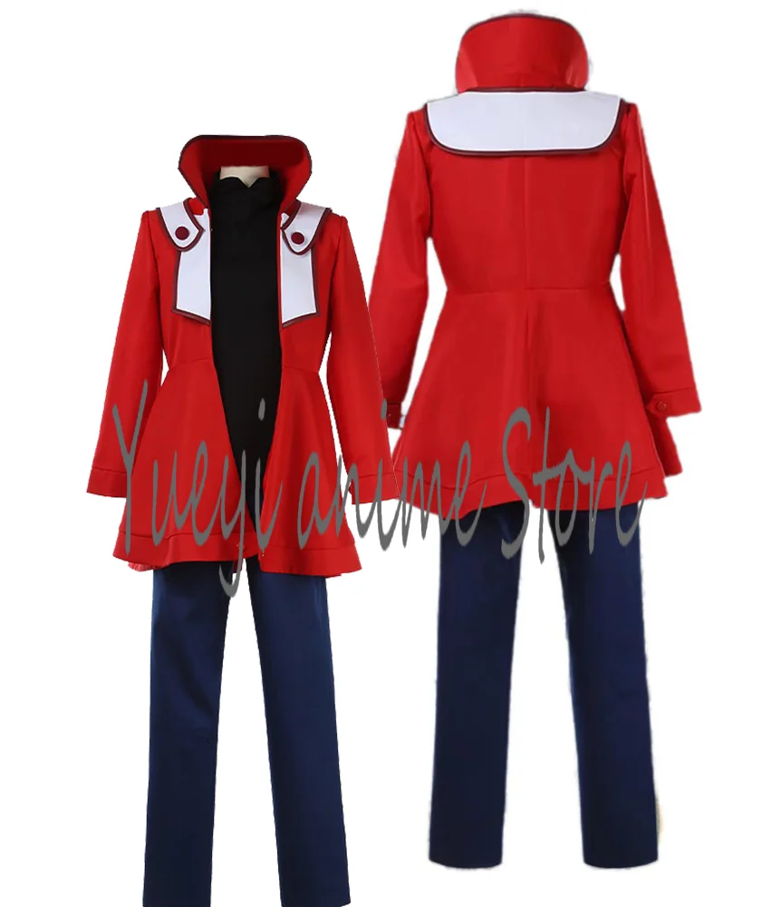 Unisex Cosplay Yuki Jaden Costume Anime cos Halloween Party Uniform Suit Customize your size