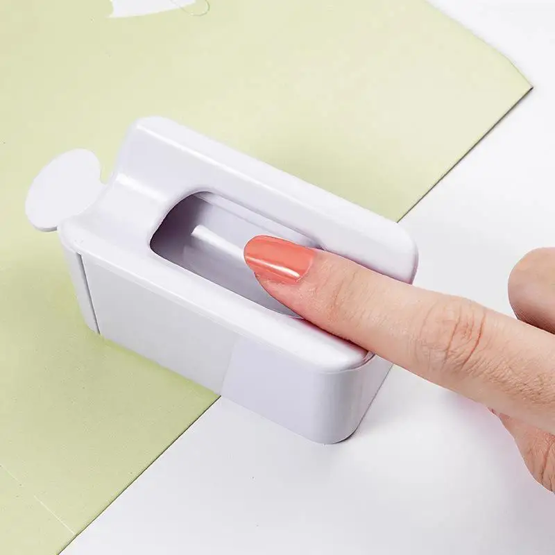 French Portable Recovery Box For Nail Glitter Powder Container Recycling Dipping Powder Dust Tray Nail Art Caviar Sequin Storag
