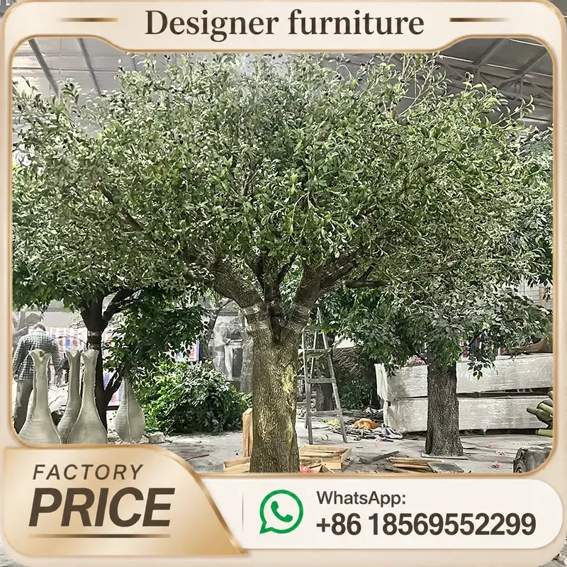 Large Artificial Olive Tree Realistic Faux Plant For Indoor Outdoor Home Garden Landscape Decoration