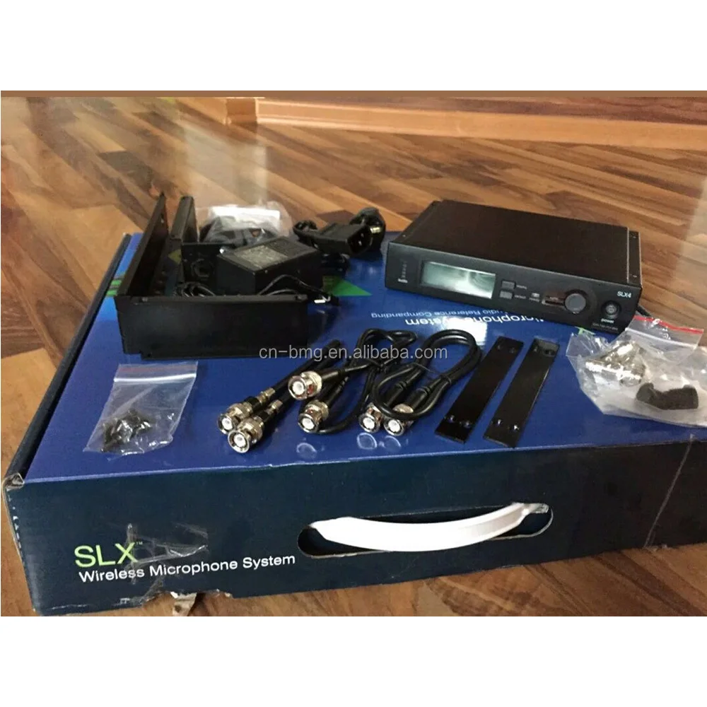 ميكروفون لاسلكي عالي الجودة 1:1 SLX24/BETA58، SLX24/BETA87C، SLX14 SM'58 للأغناء المباشر