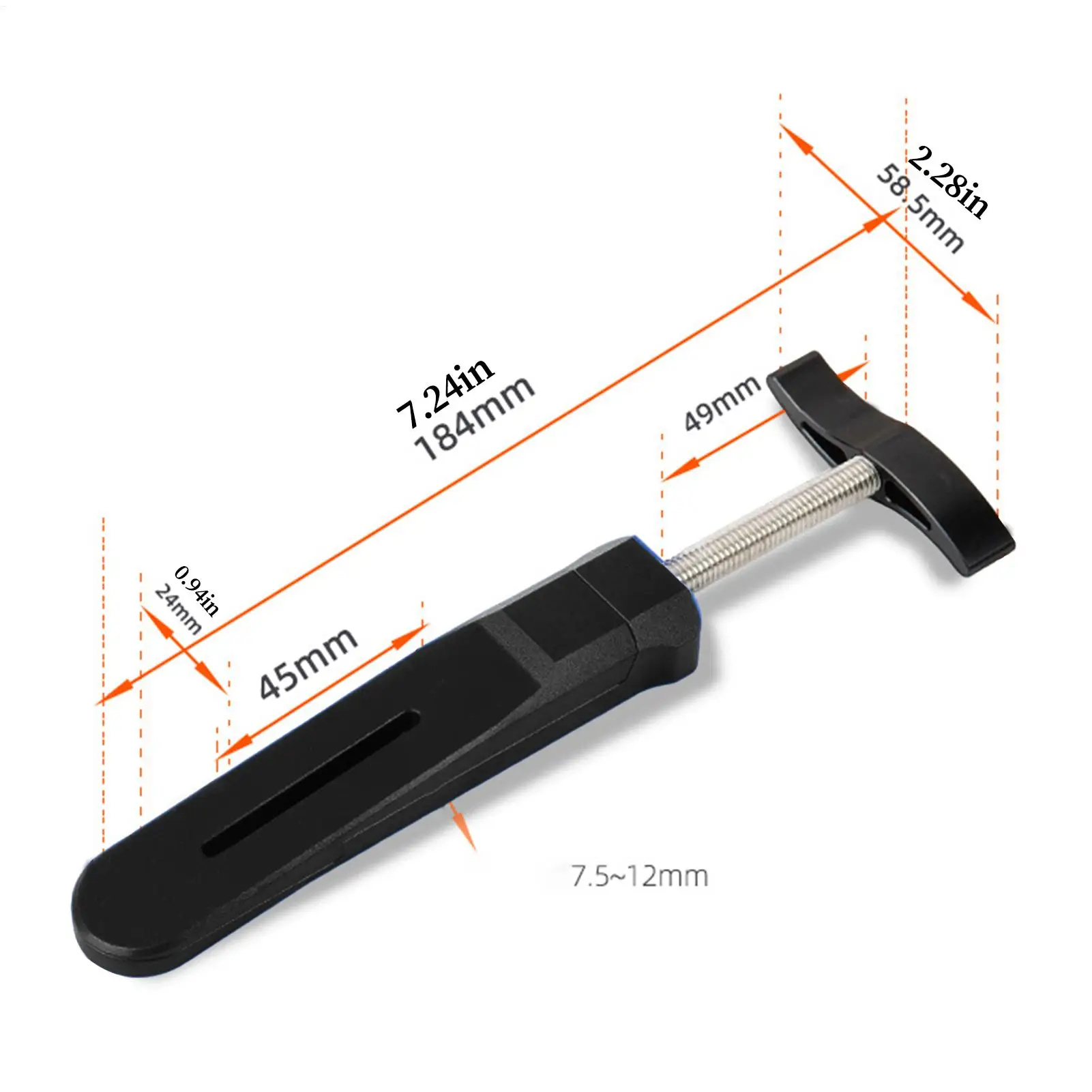 Brake Pad Spreader Tool Brake Pad Expander Brake Compression Piston Press Tool For Road Mountain Vehicle Outdoor Cycling Riding