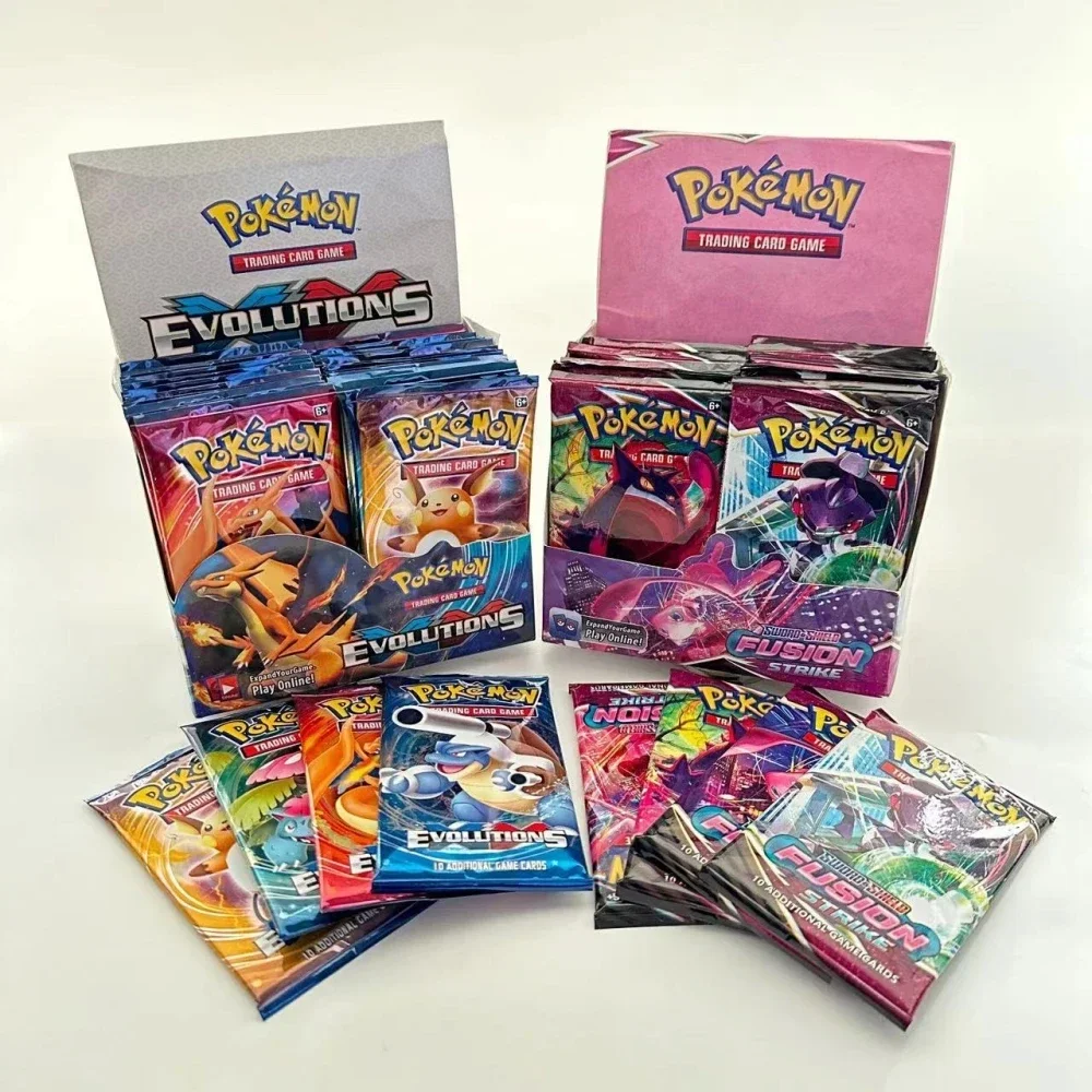 NEW Pokemon Cards GX Tag Team Vmax EX Mega Energy Shining Pokemon Card Game Carte Trading Collection Cards Pokemon Cards