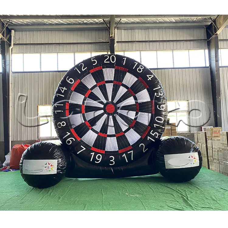

High Quality Popular Inflatable Dart Soccer Carnival Game Inflatable Football Shooting Dart to Buy