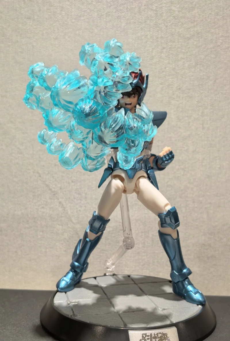 جديد 2025 Blokees Saint Seiya Champion Class Aries Mu أنيمي الشكل Masami Kurumada عمل الشكل زينة هدايا عيد الميلاد