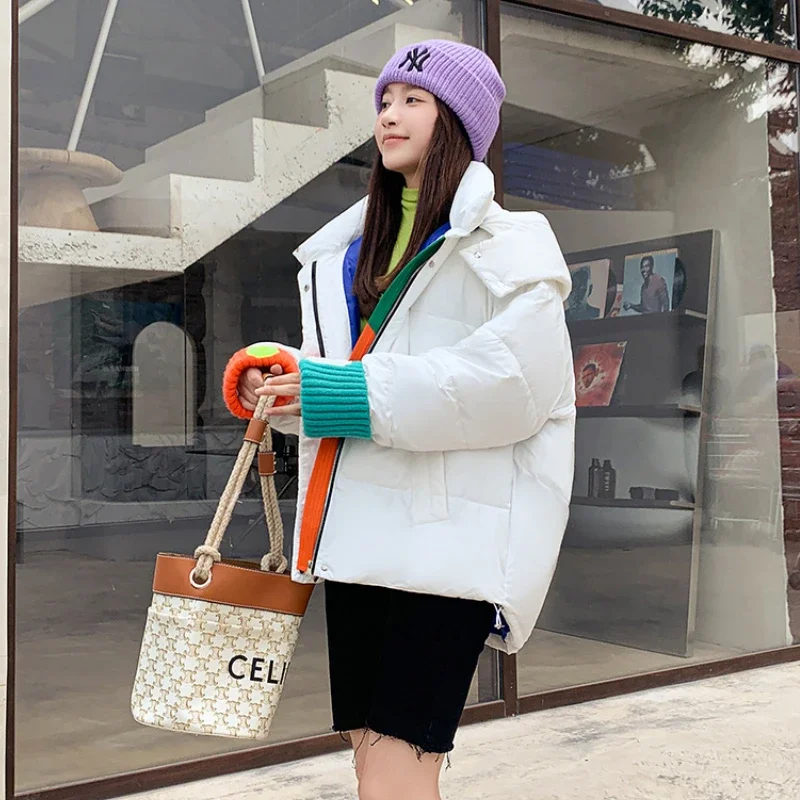 2022 Winter Women Cold Coat Hooded Bread Padded Jacket Parka Plus Size Super Hot Thick Coat Snow Outwear Fashion Cheap Wholesale