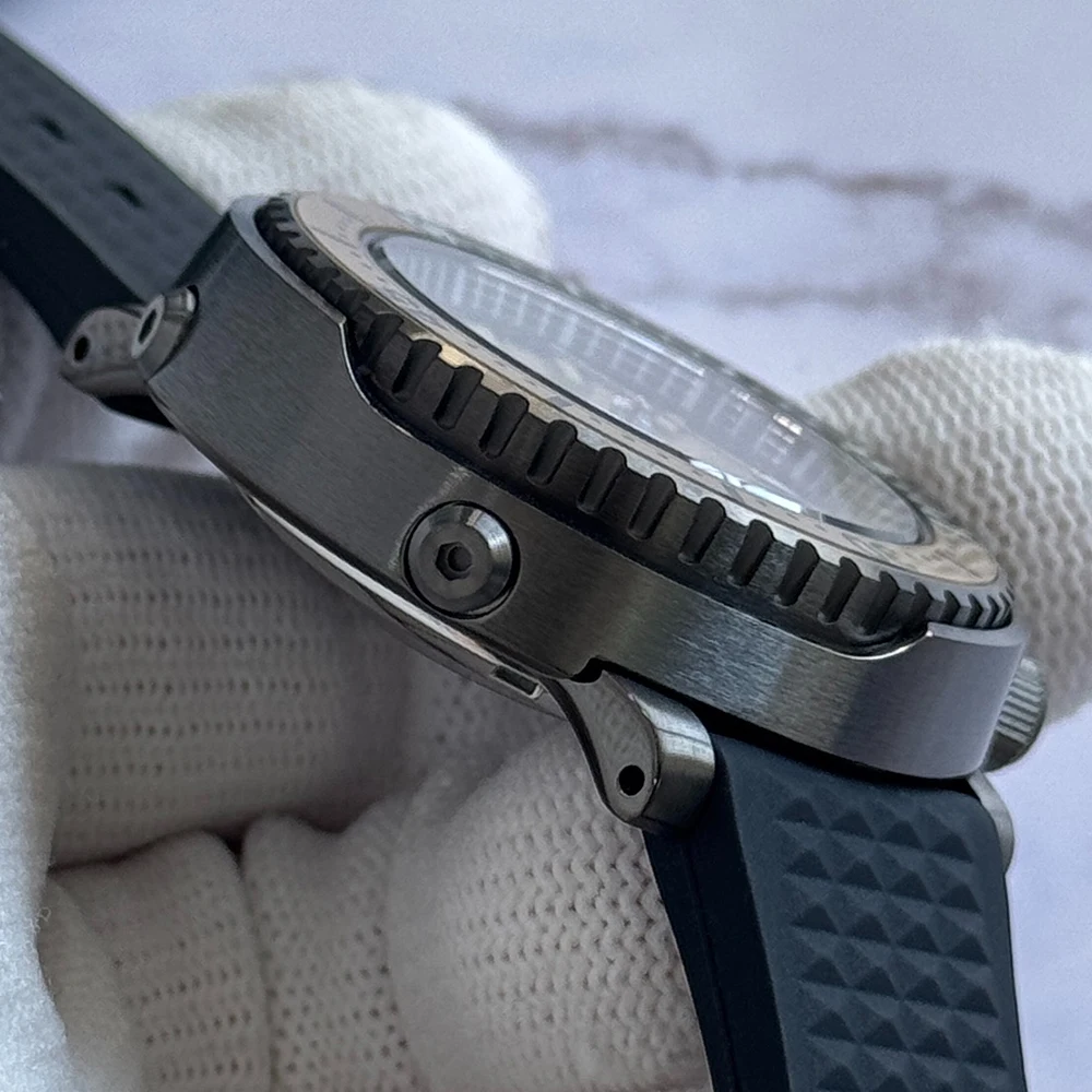 Мужские часы Tuna Canned Diver 43 мм с сапфировым стеклом NH36, автоматический механизм, 200 м, водонепроницаемые, светящиеся, мужские часы из нержавеющей стали