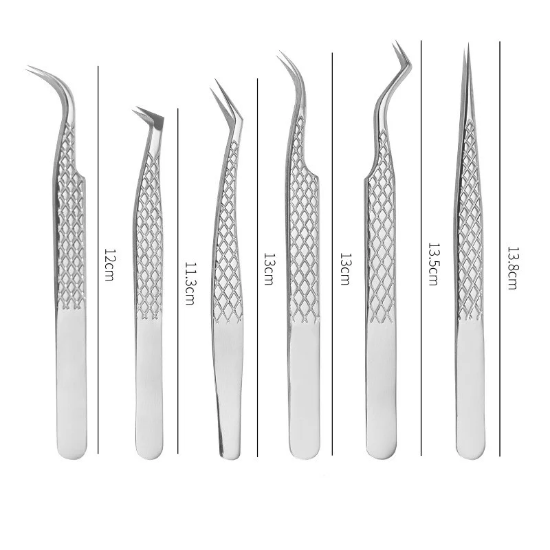 Lashes Tweezers Eyelashes Tweezers Eyelash Extensions Tweezers Lash Tweezers for Eyelash Extensions Profession Precision Tweezer