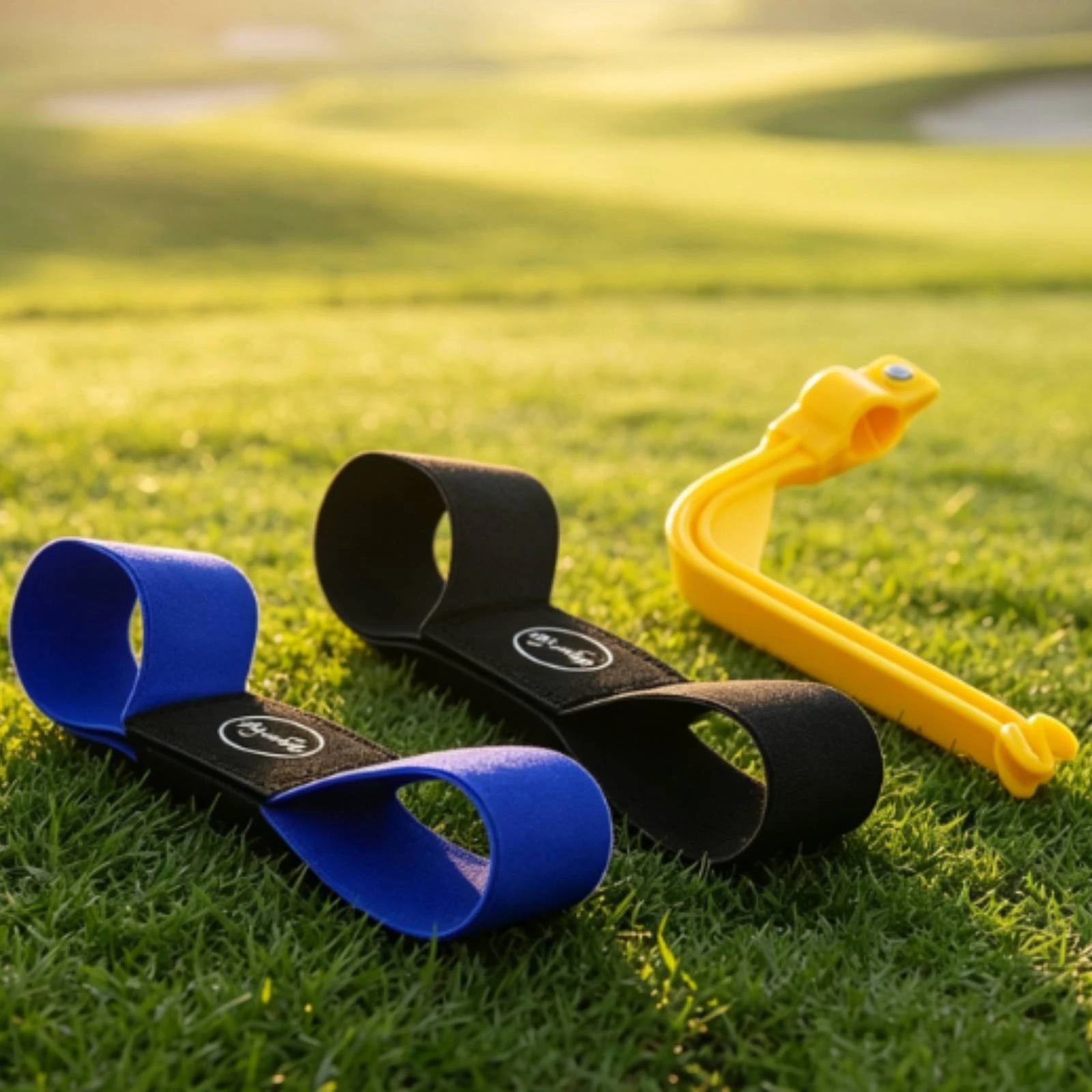 3 Pieces Swing Training Aid with Arm Straps Instant Feedback Golf Swing Instructor Posture Correction Aid Portable Long-Lasting