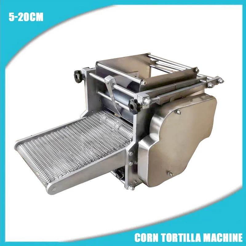 

5-20cm Corn Tortilla Making Machine Corn Chapati Press Machine Roti Maker 110V 220V