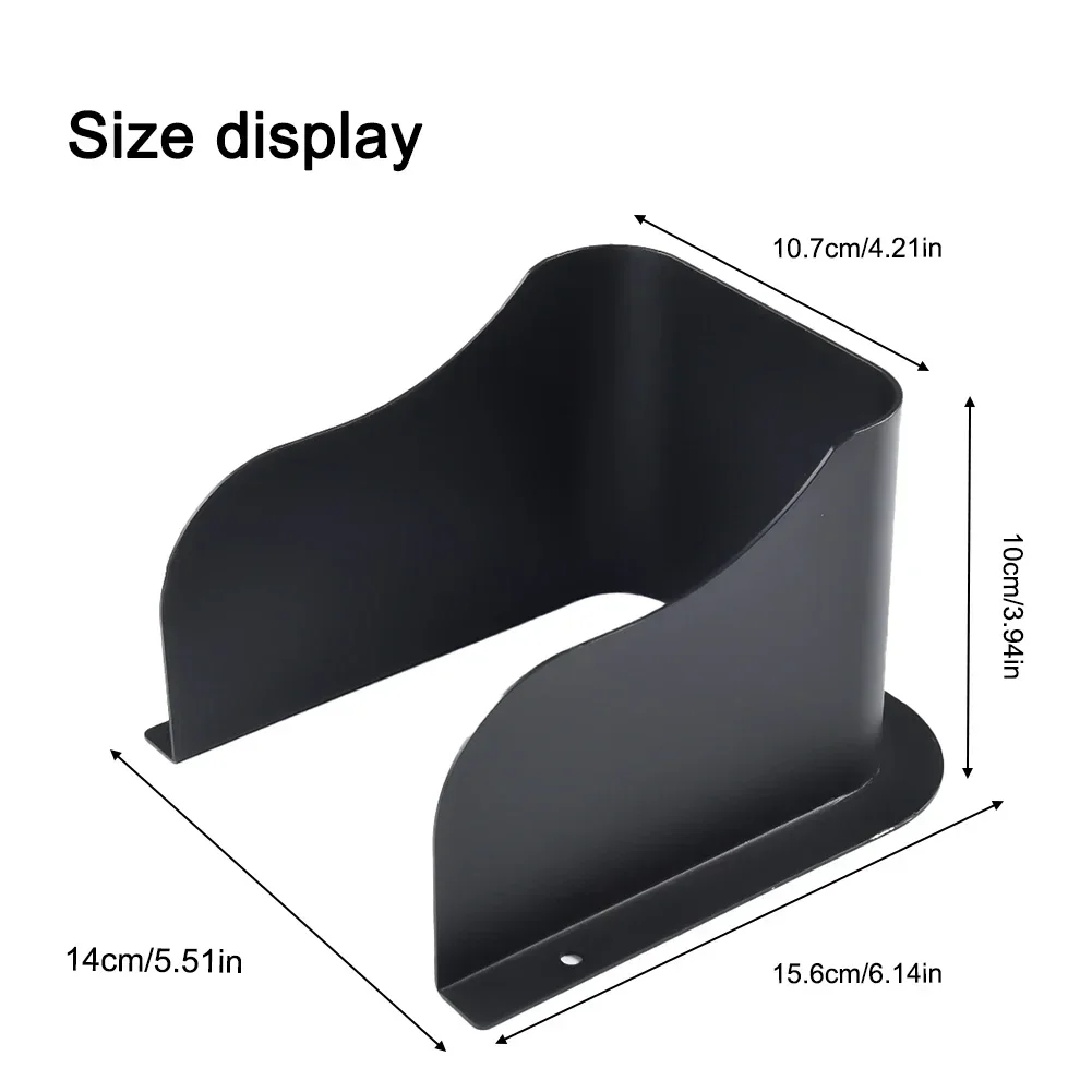 Waterproof Doorbell Rain Cover ABS Black 15 X 11 X 10 Cm 300g Easy To Install High Quality Quality Is Guaranteed