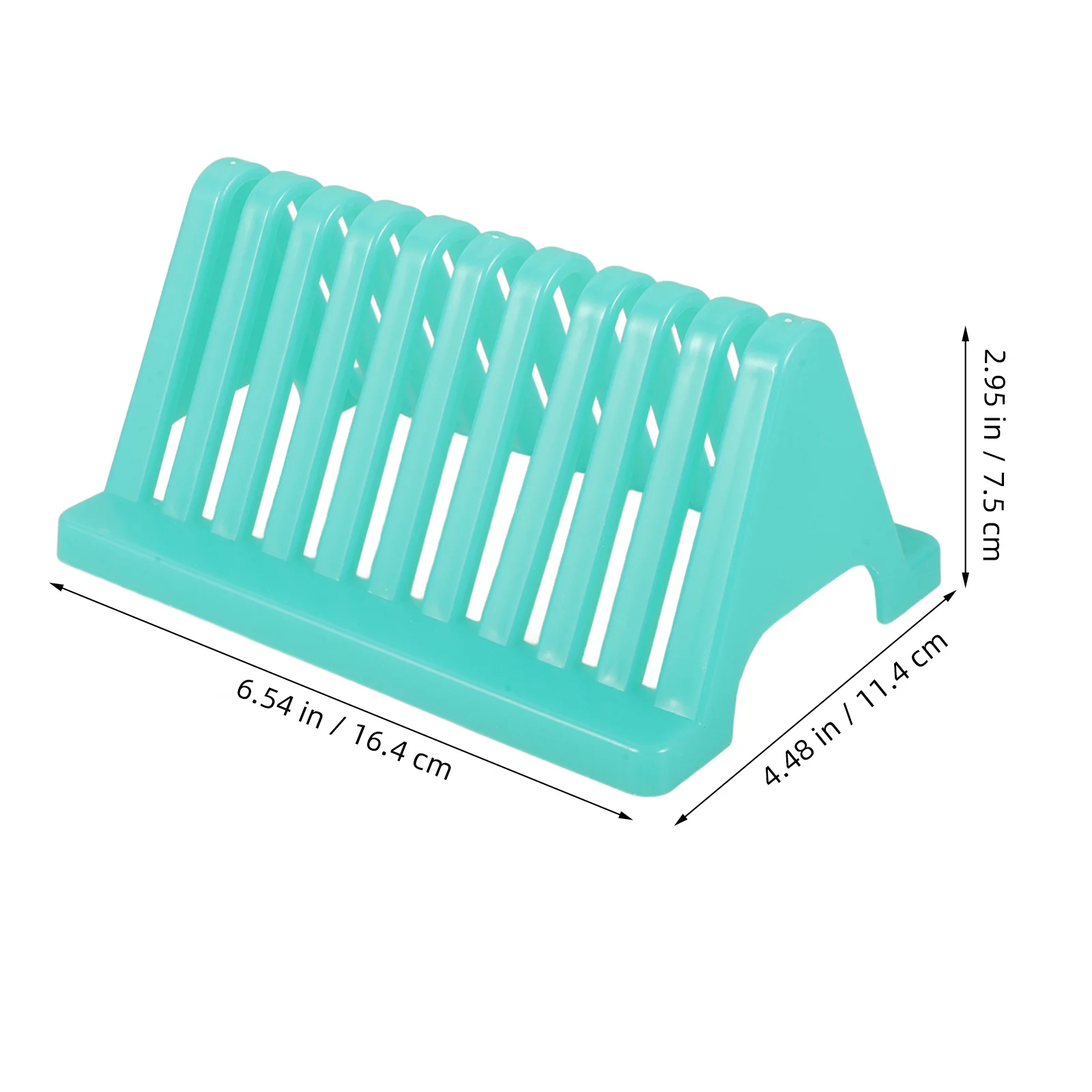 

3 Pcs Microscope Slides Storage Rack for Experiment Glass Staining Holder Plastic Laboratory
