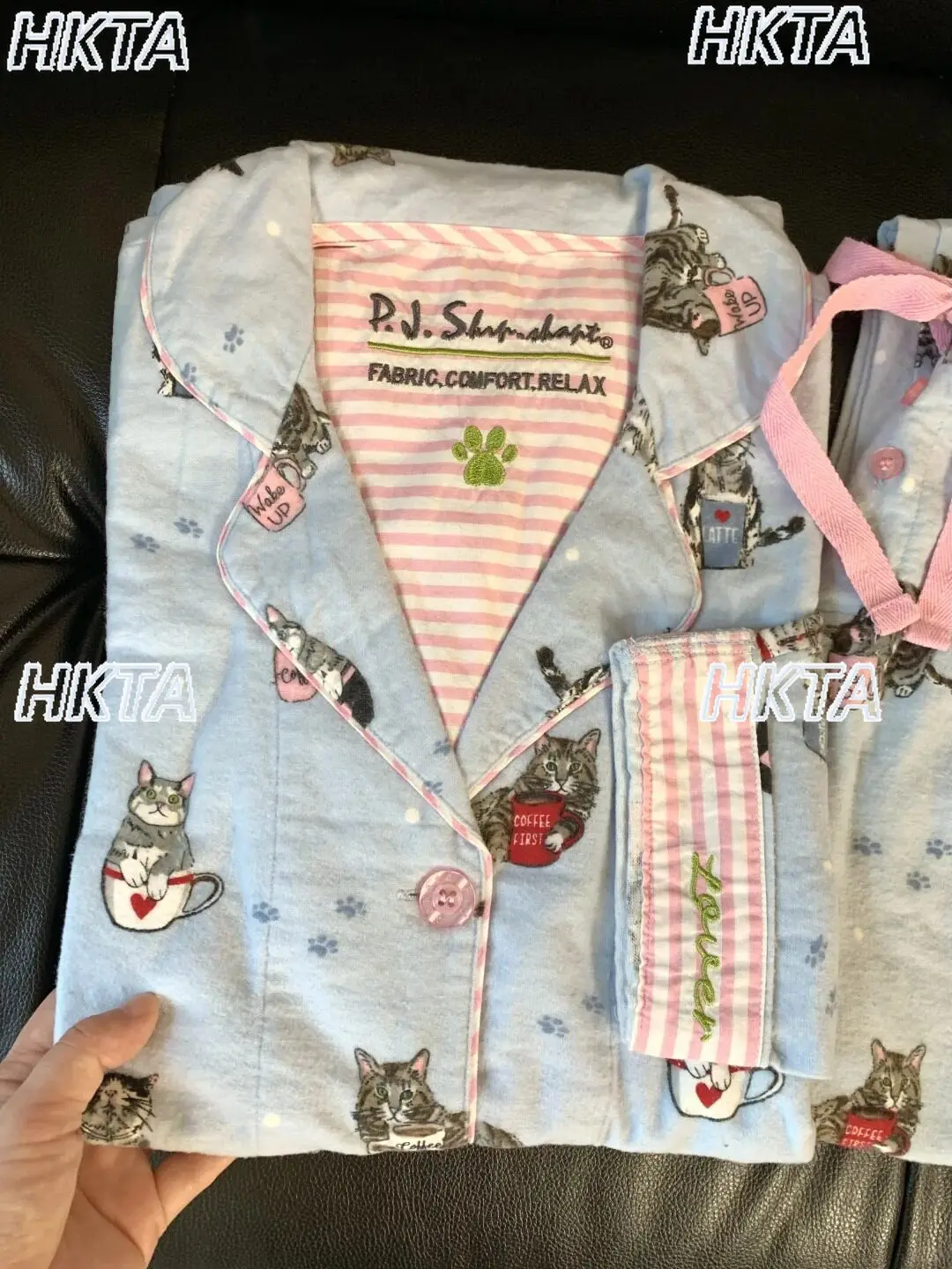 

Japanese-style Pajamas for Women Home Wear 100% Cotton Cute Cartoon Print Spring and Autumn Comfortable Loungewear Set Sleepwear
