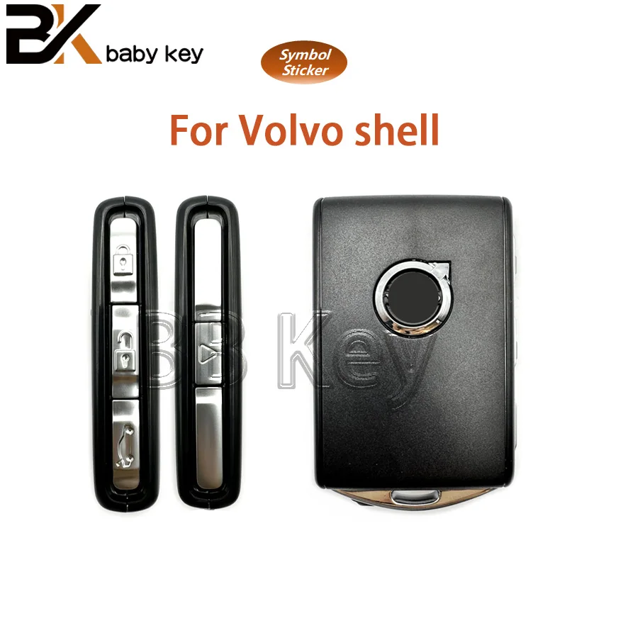 

BB Key Colorful Replacement Car Remote Key Shell Case For Volvo XC40 XC60 S90 XC90 V90 T5 T6 T8 2017 2018 FCC: YGOHUF8423