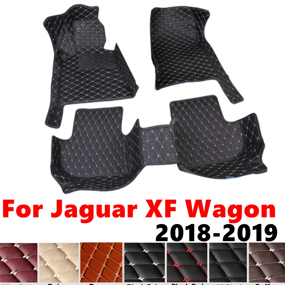 

Автомобильные коврики для Jaguar XF Wagon 2019 2018 2017-2015 под заказ, передняя и задняя напольная подкладка, накладки на ножки, аксессуары для интерьера