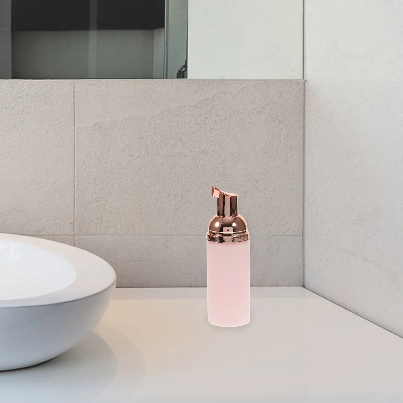 Bouteille à pompe à mousse rechargeable de 50Ml, 3 pièces, anti-déversement, format de voyage pour savon liquide, shampoing, Mini distributeur vide, Portable, sans Bpa