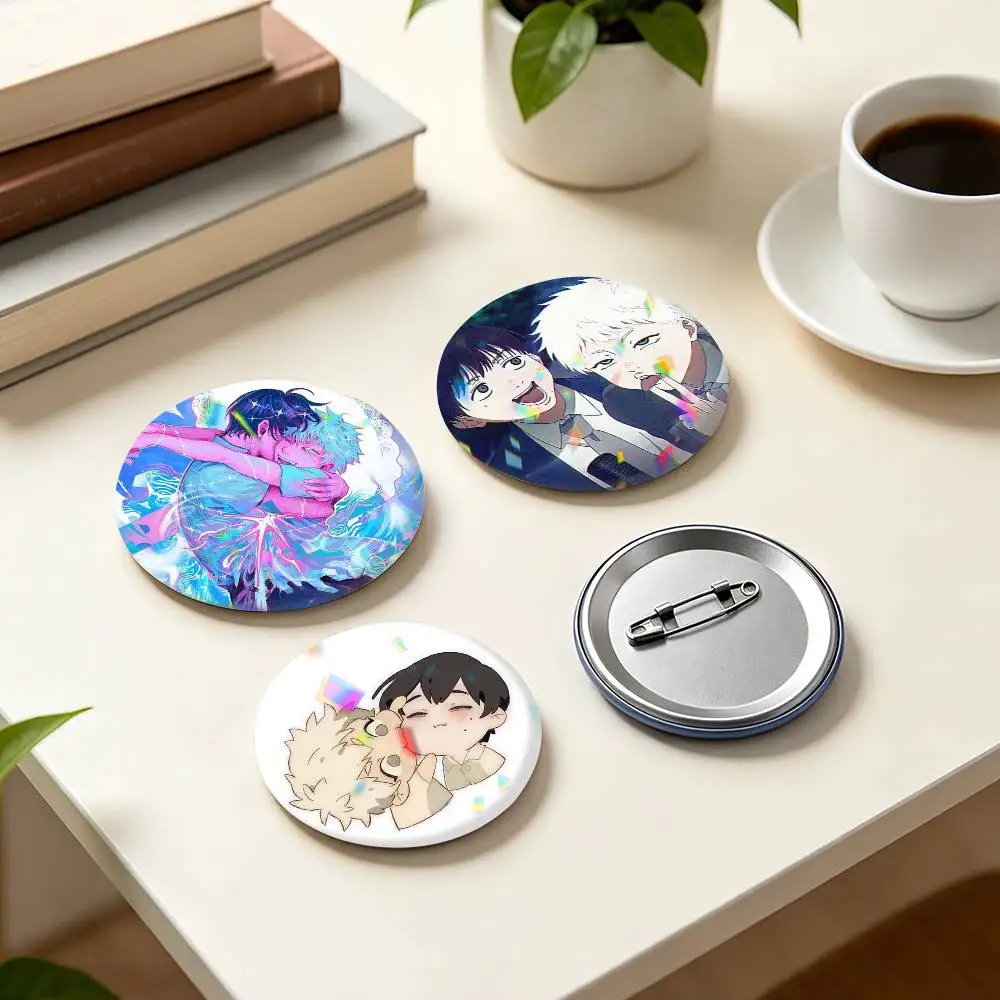 Animation T-The Summer Hikaru Died  25mm 32mm 44mm 58mm 75mm Brooches Badges Pins for Accessories Gift