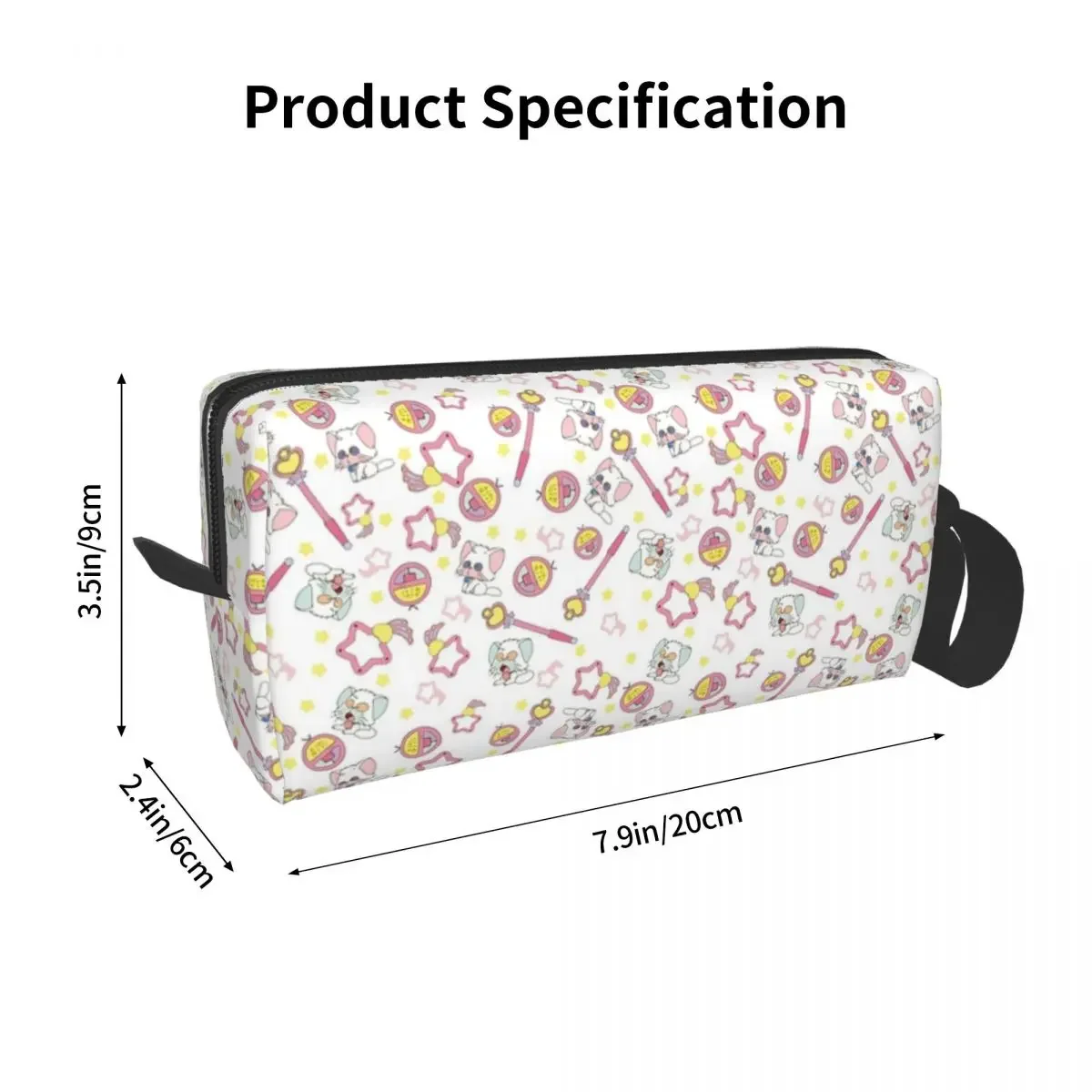 Creamy Mami Texture Makeup Bag Cosmetic Organizer Storage Dopp Kit Toiletry Cosmetic Bag for Women Beauty Travel Pencil Case