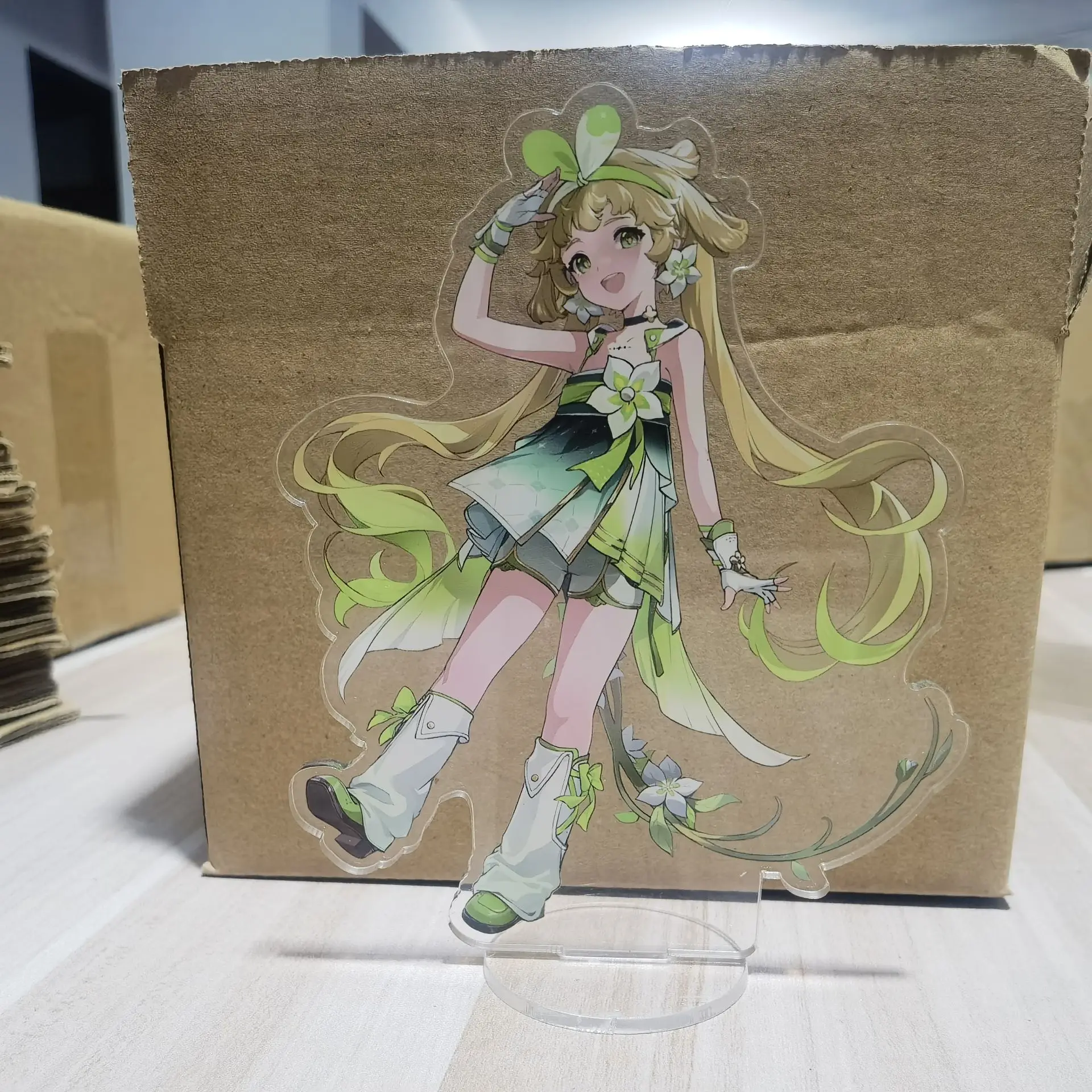 Figura de Anime Chaveiro Modelo para Mulheres, Acrílico, Em Pé, Ondas, YUANWU, Chixia, Encore, Chaveiro, Presentes de Moda