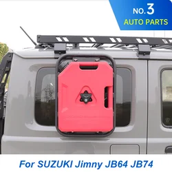 Auxiliary fuel tank Accessories Side Window Expansion Ladder Rack Fuel Tank 7.5L For Suzuki Jimny JB64 Sierra JB74W 2019 2024