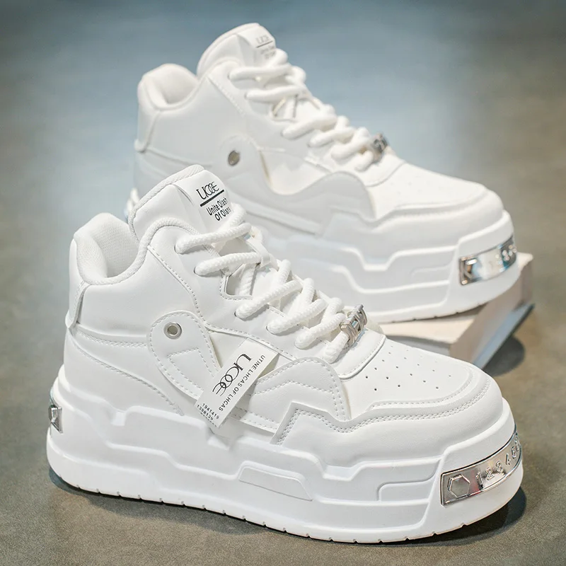 أحذية رياضية وترفيهية، أحذية رجالية، أحذية ماراثون كبيرة الحجم مبطنة بالهواء، مطاط منسوج لجميع المواسم، مقاومة للاهتراء، مضادة #1