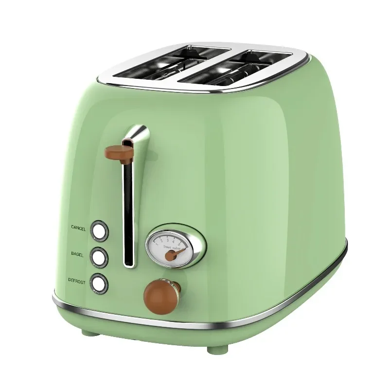 Hot-selling Retro 2-Piece Toaster with Grill, Smart Kitchen Utensil, Efficient Breakfast ToolGoods in stockGoods in stock