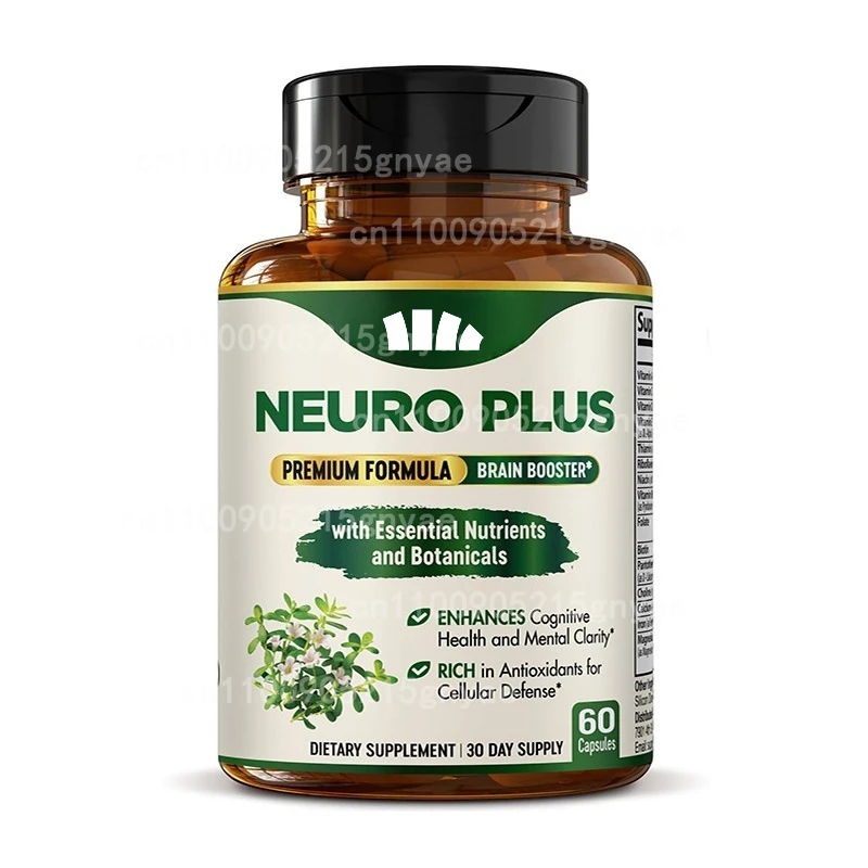 

Mental Focus Brain Support Supplement - A Mixture of Energy and Vitamin DMAE That Promotes Brain Health and Performance