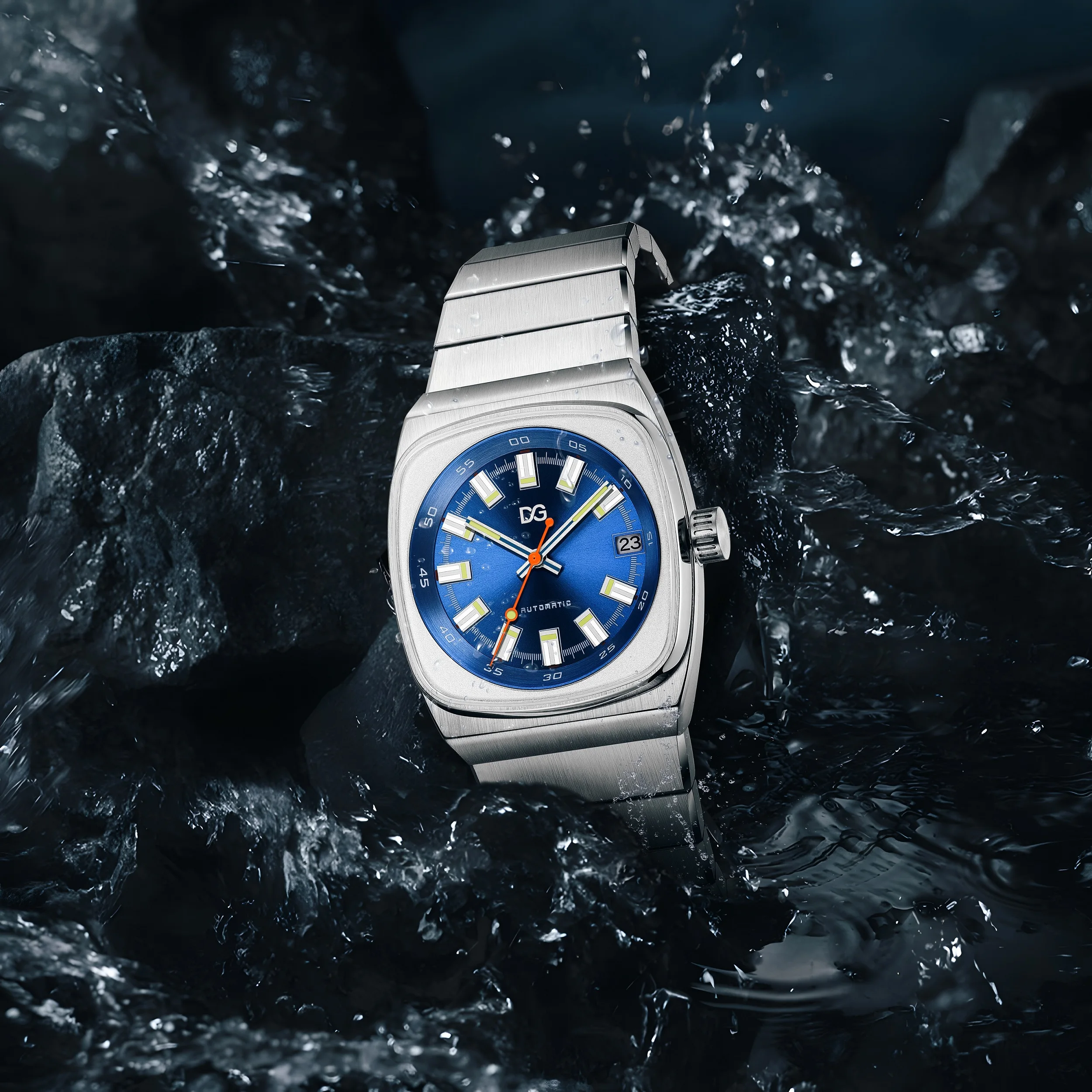 

Мужские роскошные автоматические механические часы Daniel Gorman Montre De Luxe Orologio Uomo Jam Tangan Erkek Kol Saati DG8532