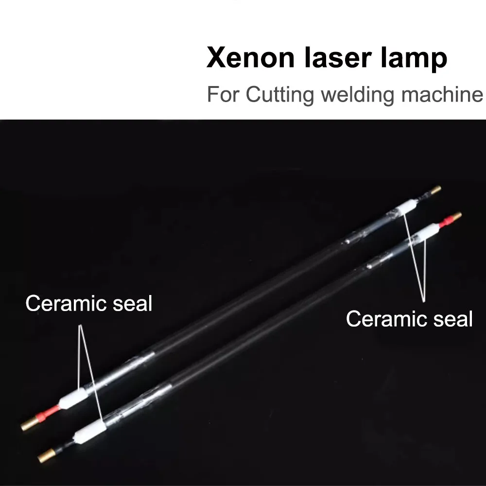 Xenon 8*125*270 Tubo Laser Xenon Lampada Ad Arco Corto Flash Laser Lampada Pulsata Per Parti di Macchine di Saldatura Accessorio Laser YAG lampada allo xeno