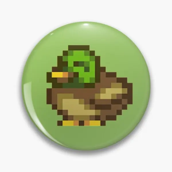 Stardew Valley Pixel Duck Pulsante morbido Pin Decor Divertente simpatico cartone animato Regalo in metallo Amante Spilla Gioielli Collare di moda