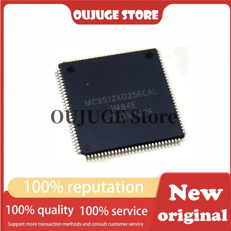 

1PCS/lot New original MC9S12XD256CAL-1M84E MC9S12XD256CAL QFP-112 Automobile computer board CPU chip