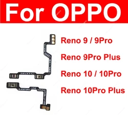 Power Volume Flex For OPPO Reno 9 10 Pro Plus 5G Side Buttons Power Volume Key Flex Ribbon Replacement Parts