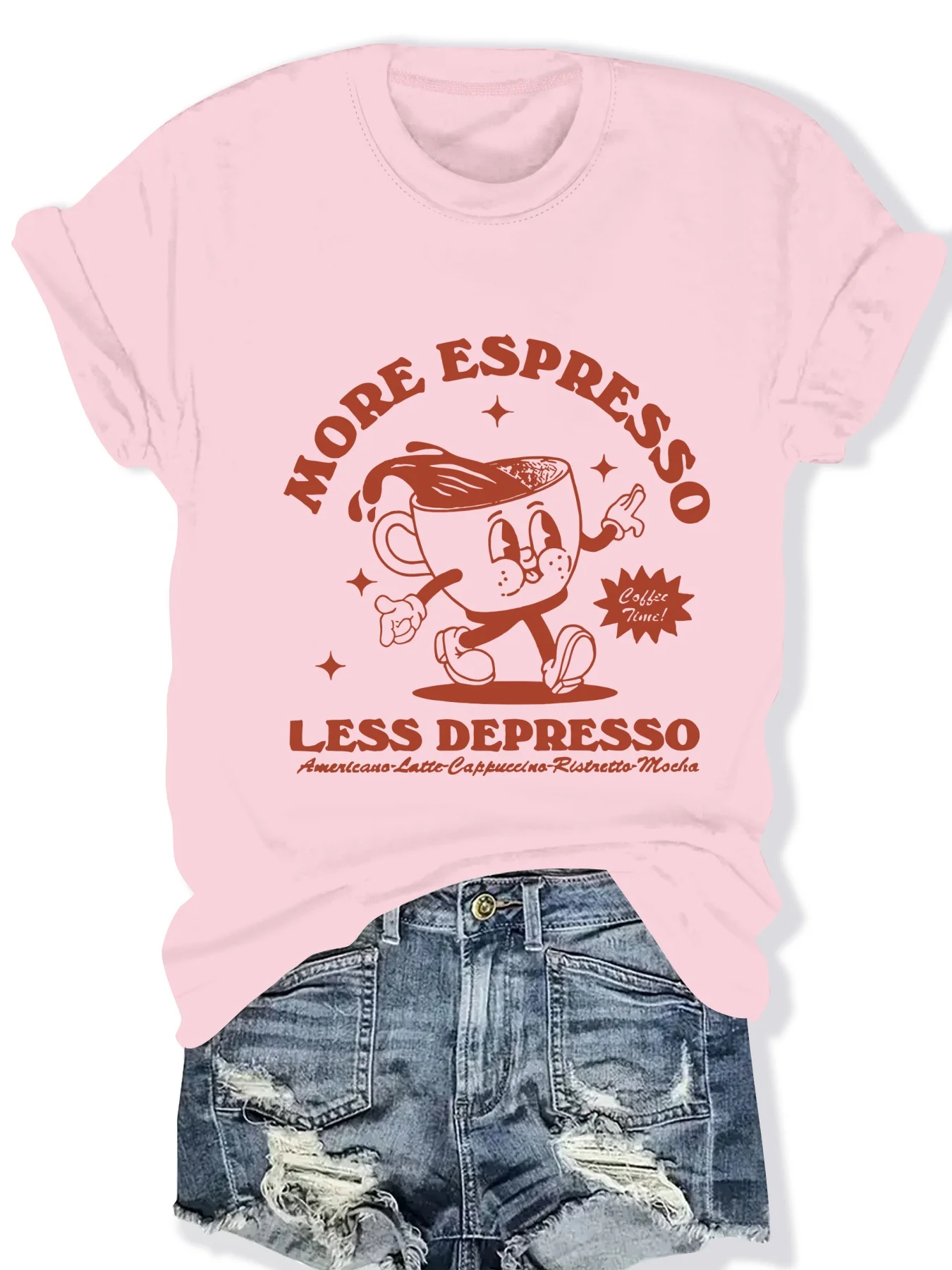 

Модный женский топ с геометрическим принтом, круглым вырезом и короткими рукавами, элегантный повседневный стиль