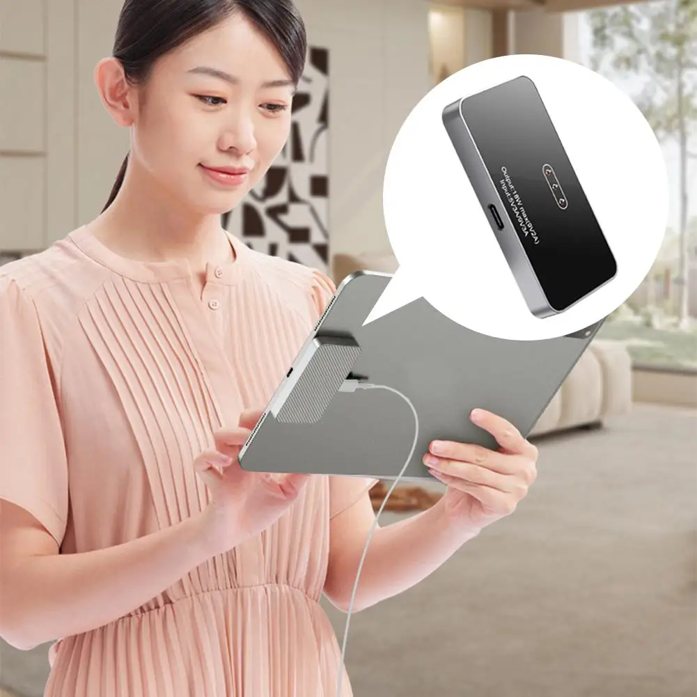 

Fast Charging Smart Connector Module for iPad Pro 11"/13" Magnetic Aluminum Alloy Dock Charger with Case Support Accessories