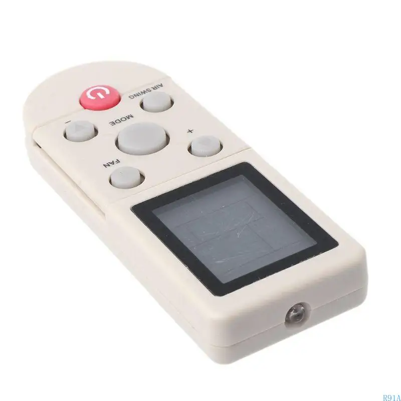 R91A เครื่องปรับอากาศ Universal Remote Controller การแทนที่สำหรับ AUX YKR-F/09E YKR-F/001 YKR-F/006 YKR-F/09 YKR-F001