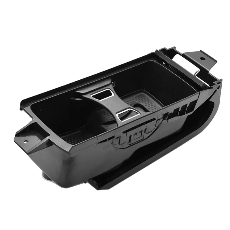 

ODIES-Car Black Center Console Water Cup Drink Holder Storage Box 5KD 862 531A For VW Scirocco Golf 5 EOS 1K0862531 5KD862531A P