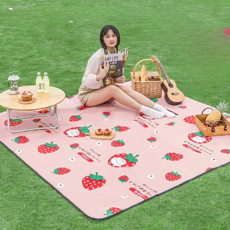 Outdoor camping ultrasonic picnic mat thick floor mat picnic cloth portable tent