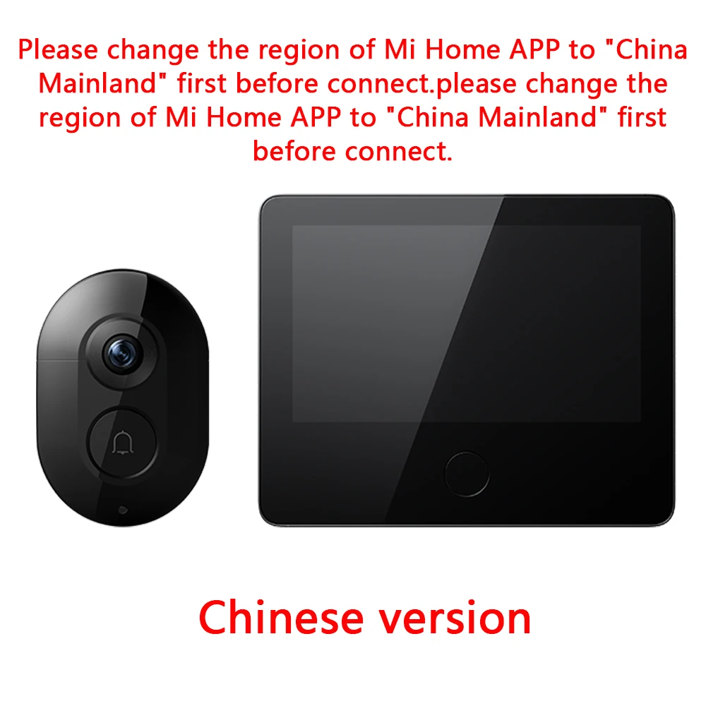 Xiaomi-Sonnette vidéo sans fil Smart Cat Eye 2, vision nocturne infrarouge, judas, WiFi, 3MP, HD, 18