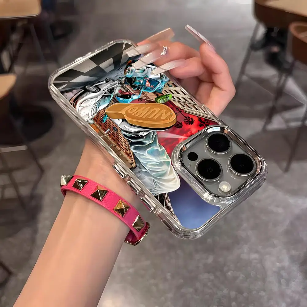 Singer B-Brent Faiyaz Phone Case For IPhone 17 Air 16 15 14 13 12 11 Pro Pro Max Plus Transparent Soft Cover