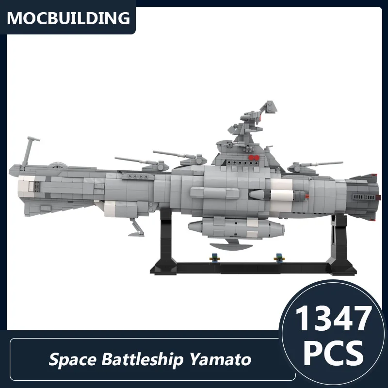 Space Battleship Yamato UNCF Dreadnought Moc Building Blocks DIY Assembled Bricks Space Display Collection Toys Gifts 1347PCS