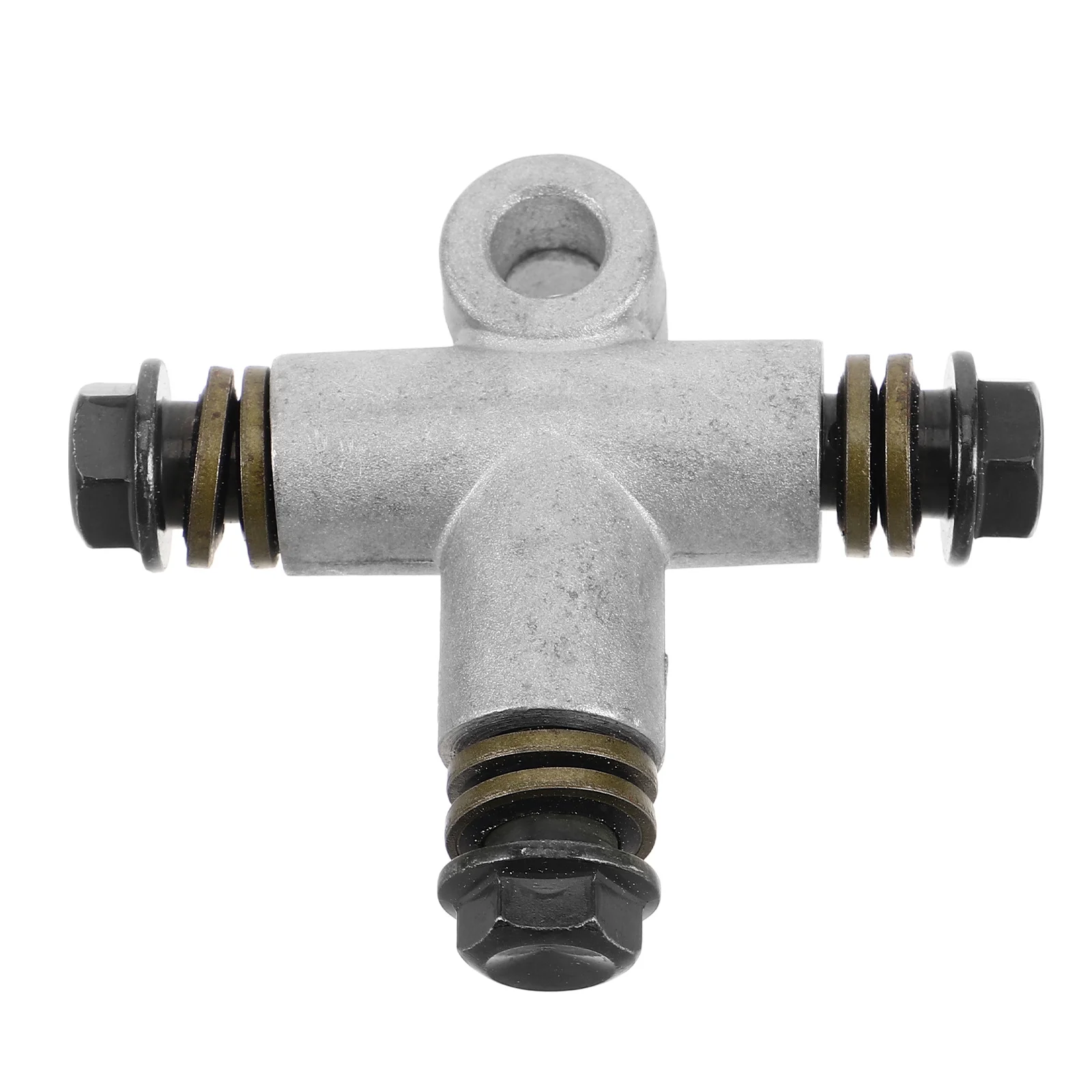 

10Mm Brake Line Tee Adapter 3-Way Hydraulic Connector For Atv Scooter Motorcycle Durable Alloy Fittings Abs System Parts