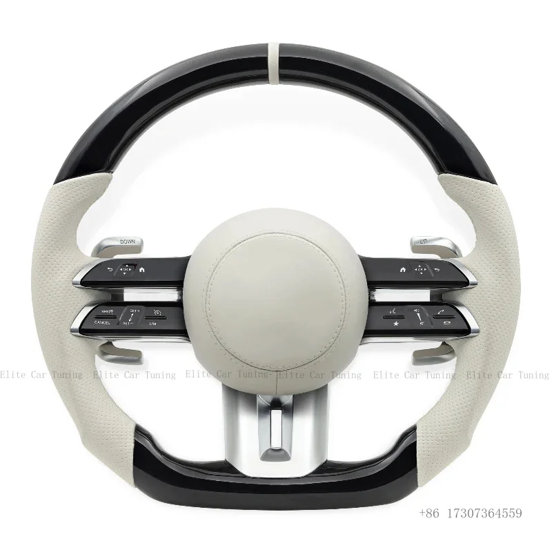 

Car Steering Wheel Customized for Mercedes Benz AMG W166 W167 W177 W205 W212 W213 W222 W221 GLC GLE GLB GLA A B C E S G V Class
