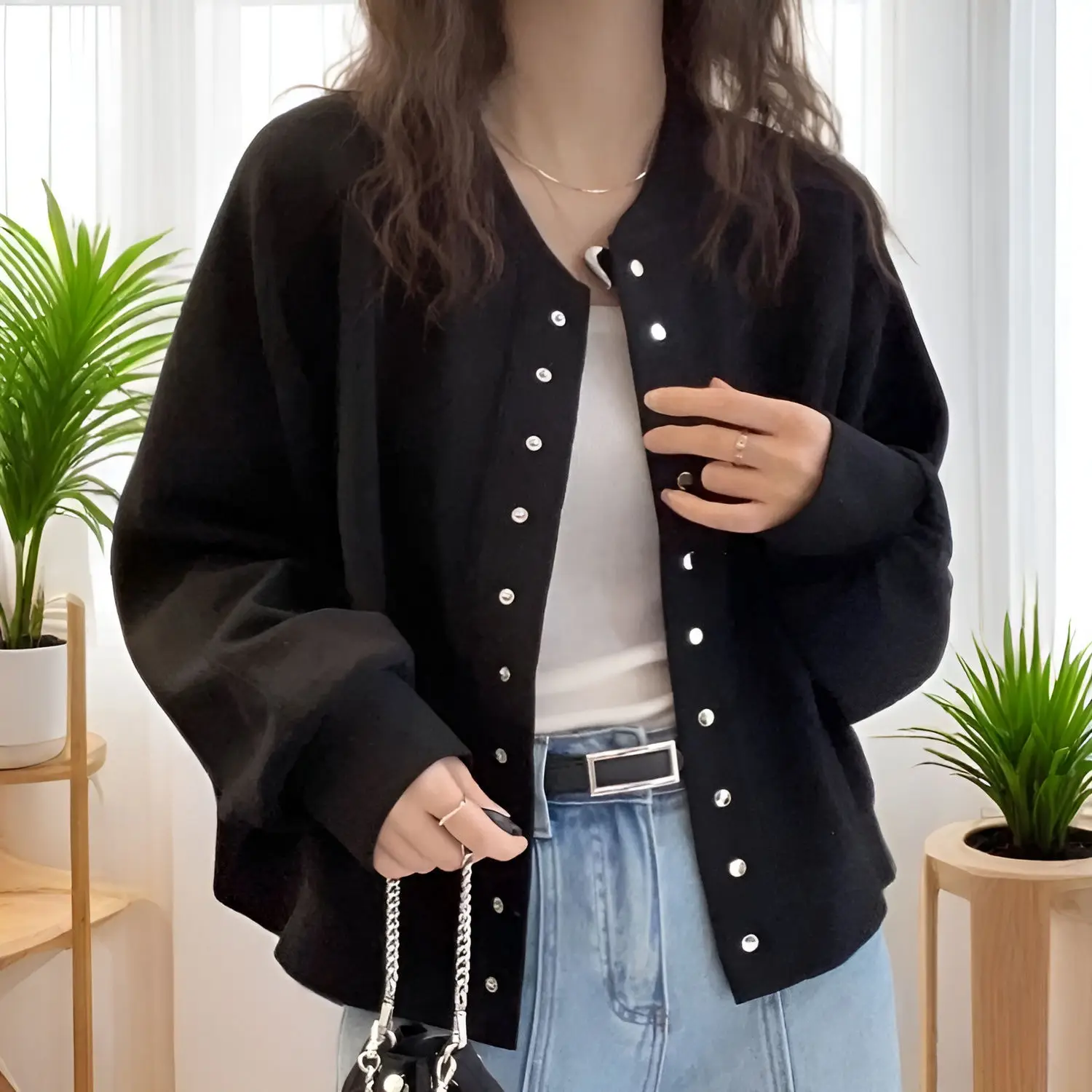 هوديس جرافيك Y2K بلايز امرأة مطرزة متعددة جيب ديكور ملابس خارجية الجنس اللون منعت التدرج الكلاسيكي الثقيل