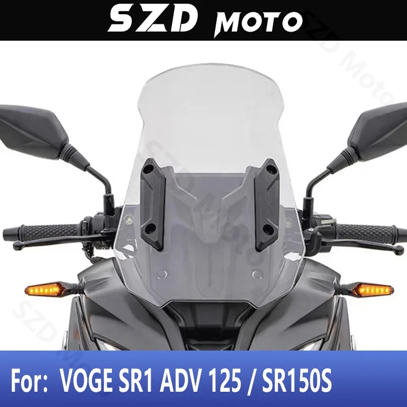 

For VOGE SR1 125 ADV SR150S SR1 ADV 125 SR150 S Motorcycle Accessories Windshield Windscreen Wind Deflectors Viser Visor Clear